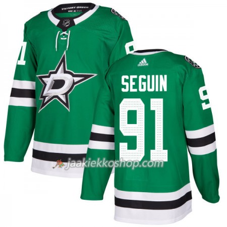 Miehille NHL Dallas Stars Jacket Pelipaita Tyler Seguin 91 Adidas 2017-2018 Kelly Vihreä Authentic